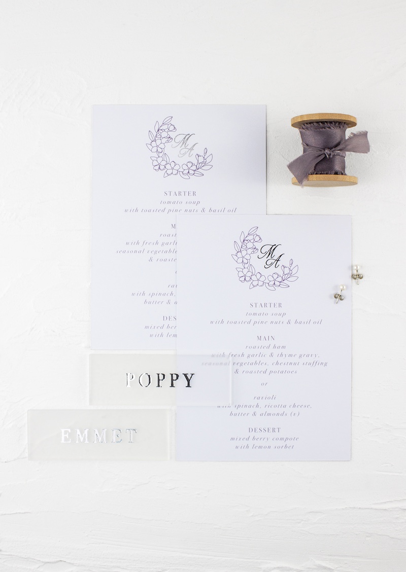 The Juniper Suite Wedding Stationery Package
