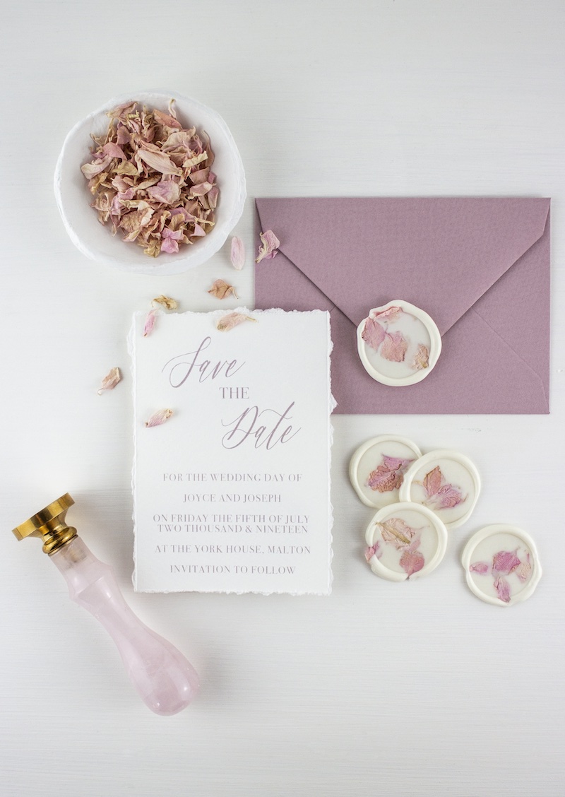 The Wild Peony Suite Wedding Stationery Package