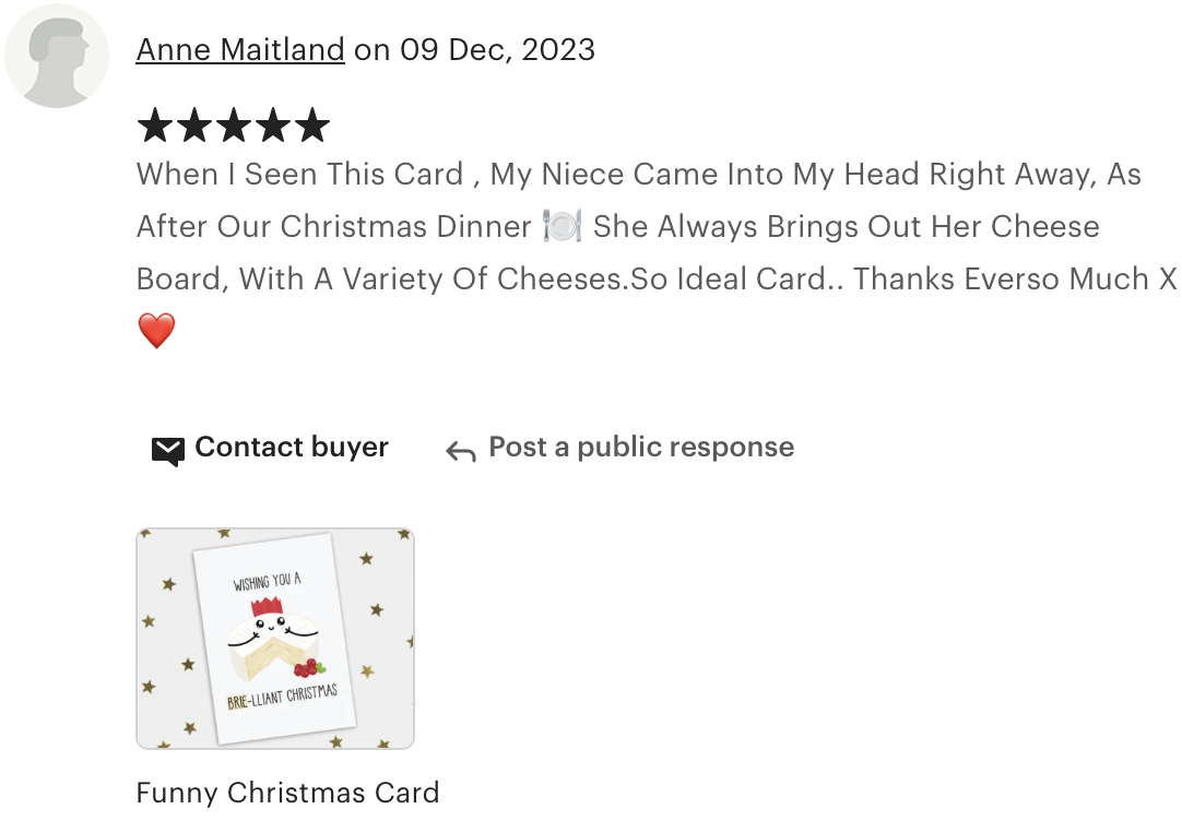 Wishing You A Brie-Lliant Christmas