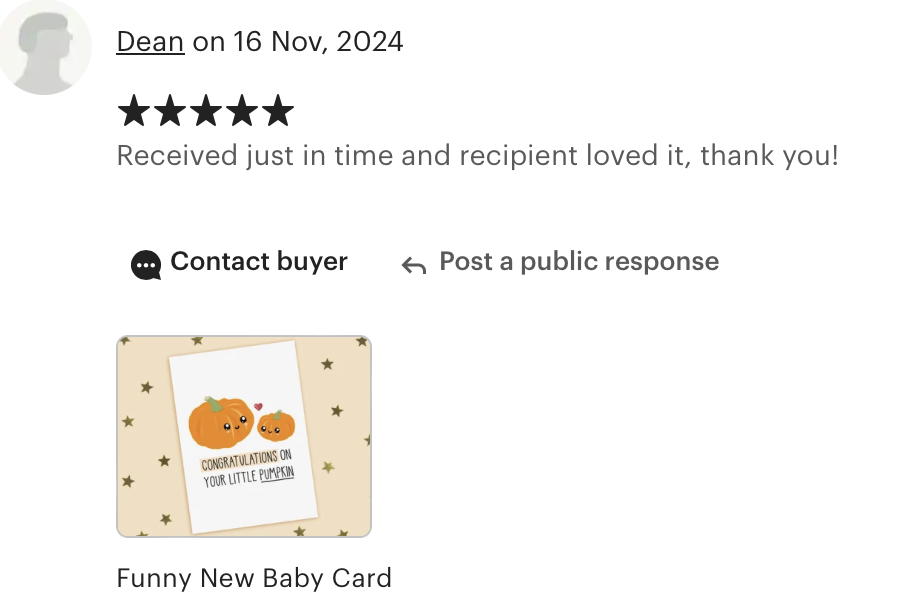 Congratulations On Your Little Pumpkin