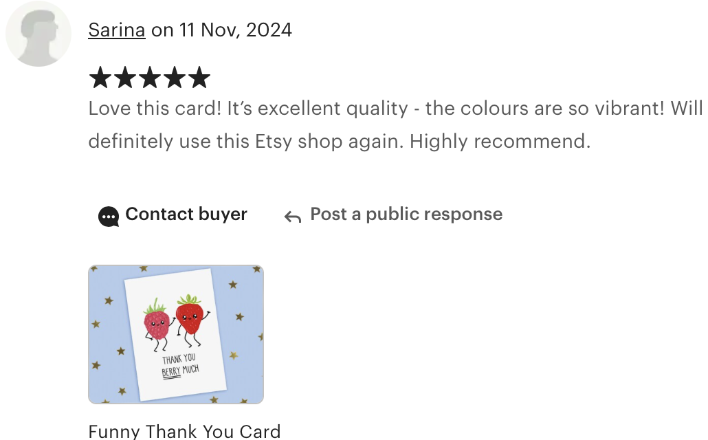 Thank You Berry Much